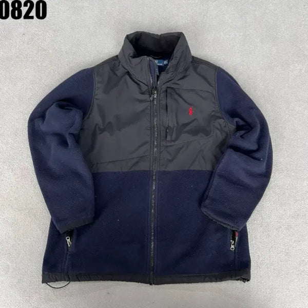 [BUNJANG] Polo Ralph Lauren Fleece Jacket Navy/Black L / 폴로 랄프로렌 플리스 자켓 네이비/블랙 L