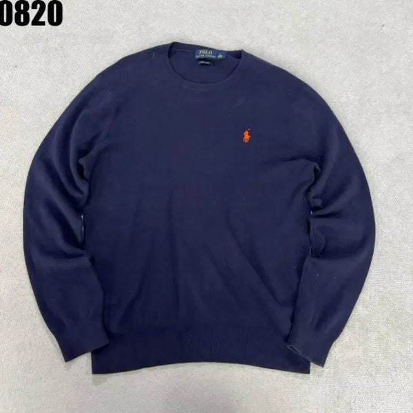 [BUNJANG] Polo Ralph Lauren Navy Sweatshirt S / 폴로 랄프로렌 네이비 맨투맨 S