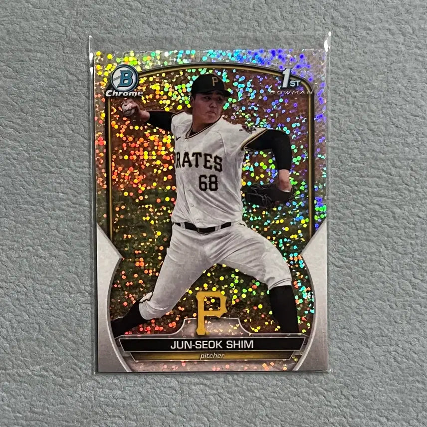 [BUNJANG] MLB Pittsburgh Pirates Shim Jun-seok 2023 Bowman / MLB)2023 바우만 피츠버그 심준석