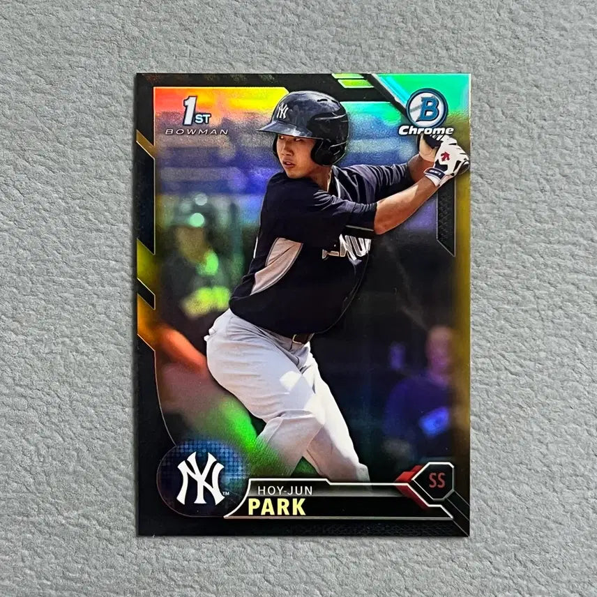 [BUNJANG] MLB New York Yankees Park Hyo-jun 2016 Bowman / MLB)2016 바우만 NY양키스 박효준