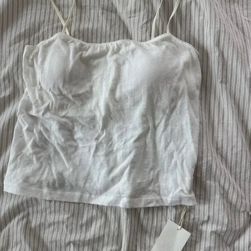 [BUNJANG] Supui Organic Cotton Built-in Cup Tank Top / 수푸이 오가닉 코튼 내장캡 나시