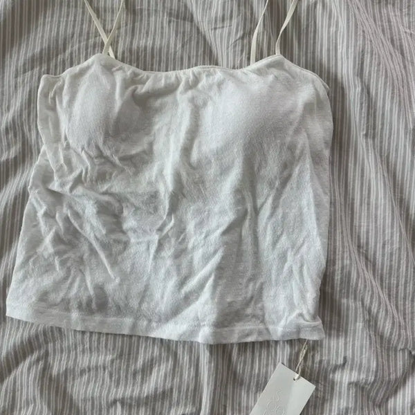 [BUNJANG] Supui Organic Cotton Built-in Cup Tank Top / 수푸이 오가닉 코튼 내장캡 나시