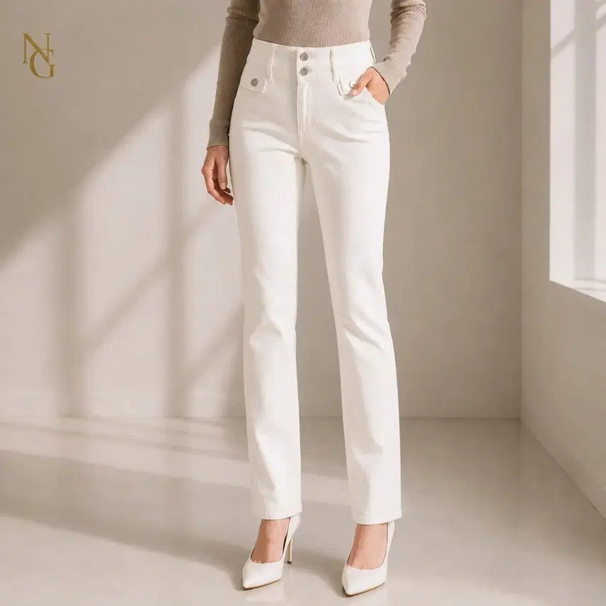 [BUNJANG] Dolce & Gabbana Women's Slim Stretch Denim Pants White XS / [정품/당일출고] 돌체앤가바나 여성 슬림 스트레치 데님 팬츠 화이트 36 / 44~55
