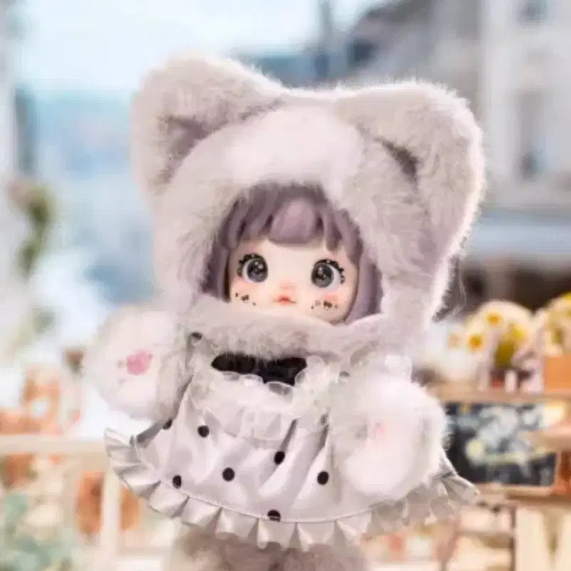 [BUNJANG] Nomi Kingdom Forest Cat & Leopard Figure Set / 노미 킹덤 포레스트 피규어 고양이&호피