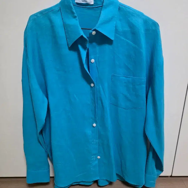 [BUNJANG] Blue Shirt / 파랑색 셔츠 새것