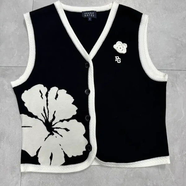 [BUNJANG] Pearly Gates 25FW Knit Vest / 95 파리게이츠 PEARLY GATES 25FW 니트 베스트