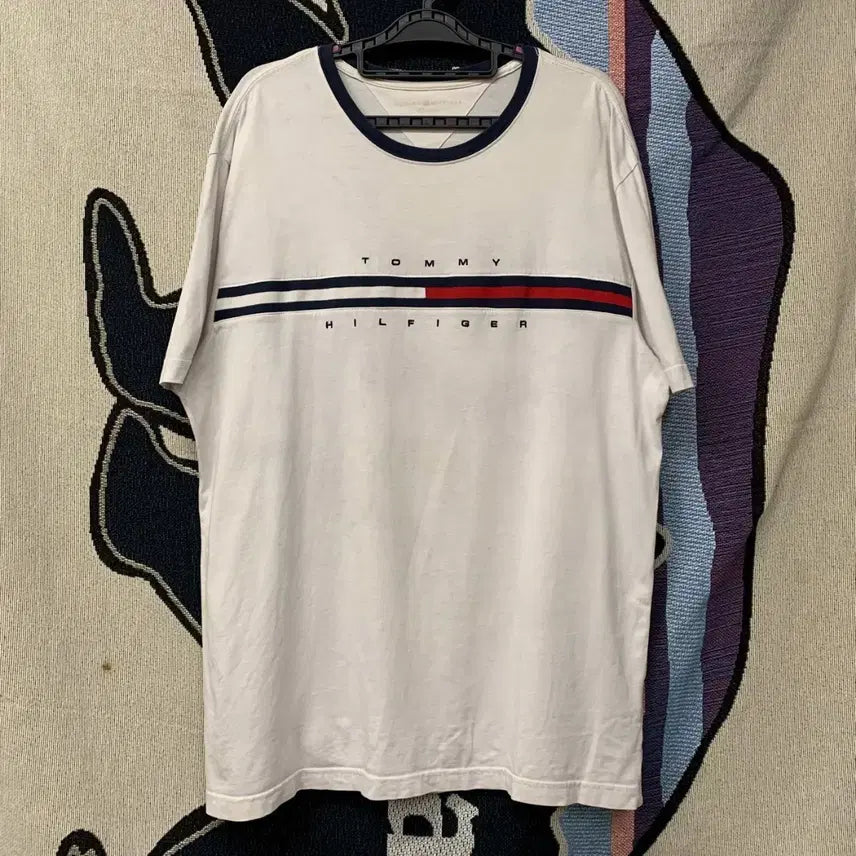 [BUNJANG] Tommy Hilfiger Round Neck T-Shirt / [L] 타미힐피거 라운드넥 티셔츠