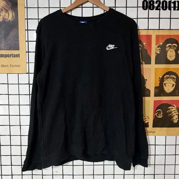 [BUNJANG] Nike Sweatshirt Black XL / 나이키 맨투맨 검정 XL 0820