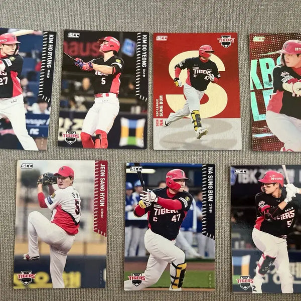 [BUNJANG] KIA Tigers KBO Card Bundle Set / KIA 타이거즈 KBO 카드 일괄