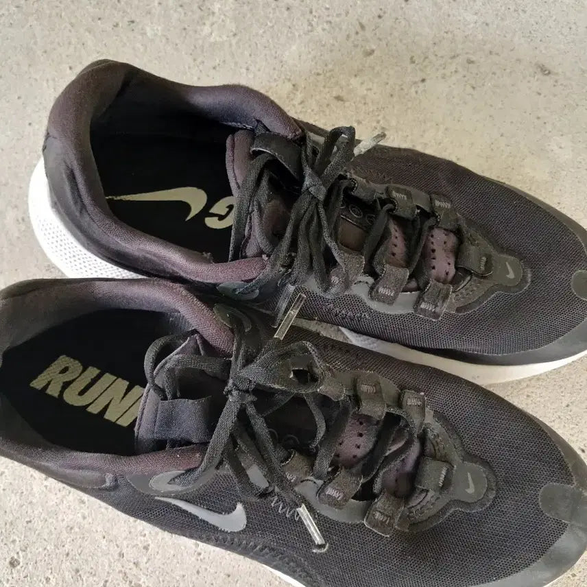 [BUNJANG] Nike Running Shoes Black / 나이키 러닝화 블랙