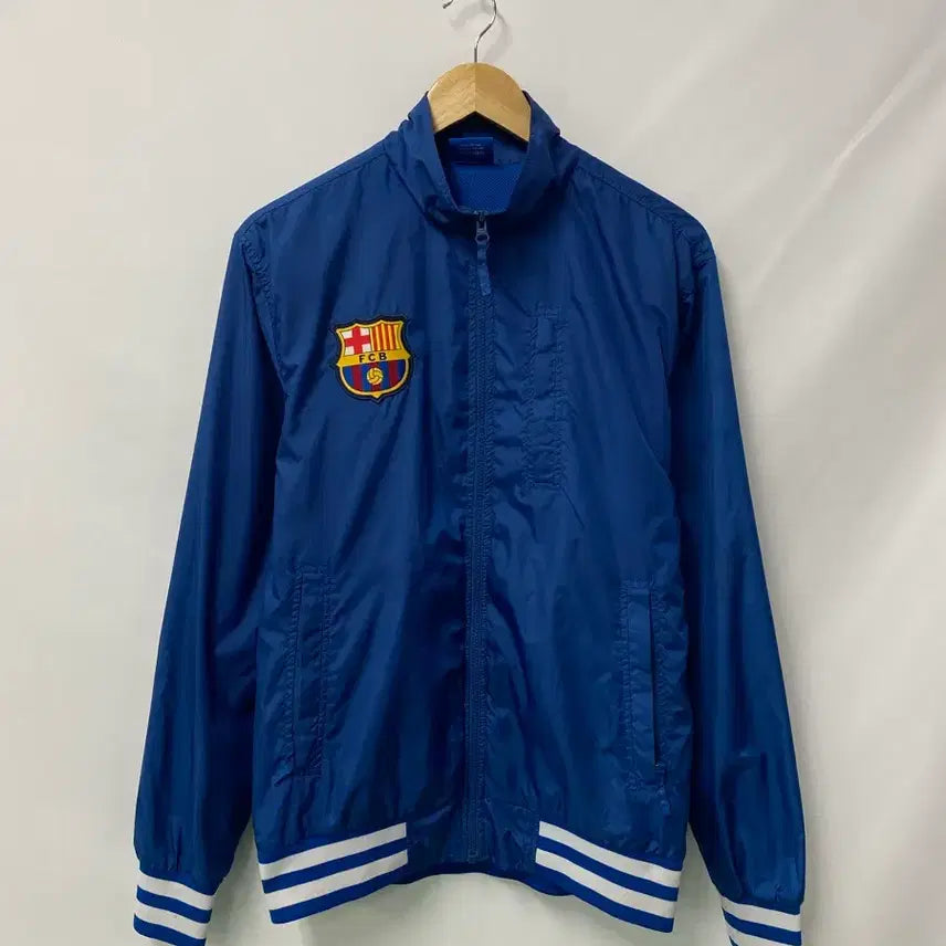 [BUNJANG] FC Barcelona Blue Jacket M / 219. FCB 바르셀로나 블루 자켓M
