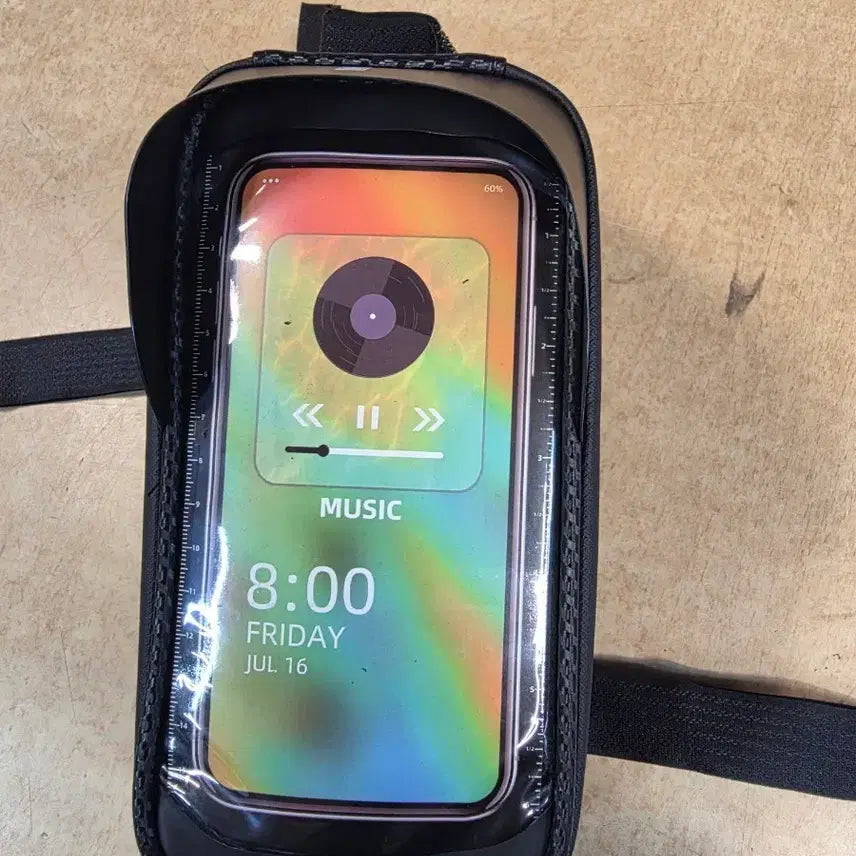 [BUNJANG] Waterproof Bicycle Handlebar Bag with Smartphone Mount / 자전거가방