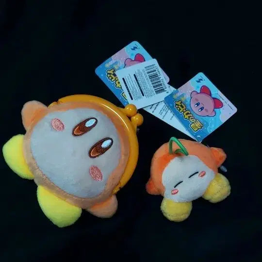 [BUNJANG] Kirby's Whispy Woods Wallet Keychain Set / 별의커비 웨이들디 지갑  키링