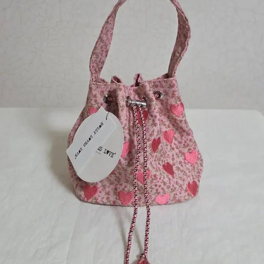 [BUNJANG] Holy Loves Love Bag Heart Mini Bag Pink / (새상품) 홀리 러브스 러브 가방 하트미니백