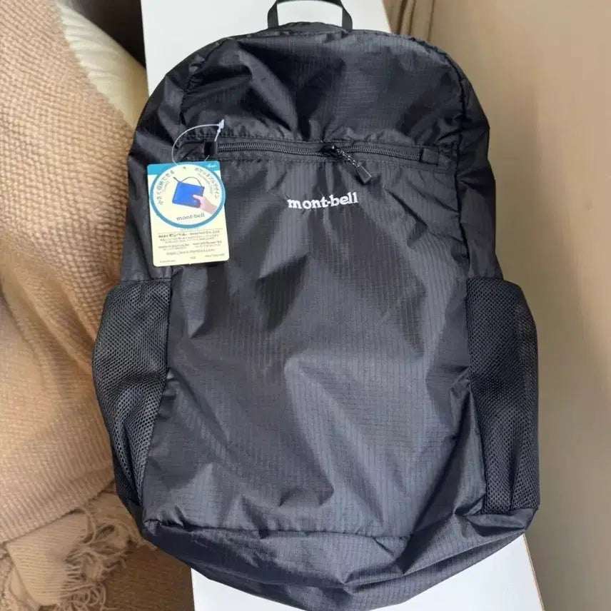 [BUNJANG] Montbell Lightweight Backpack Black / 몽벨 경량 백팩 블랙