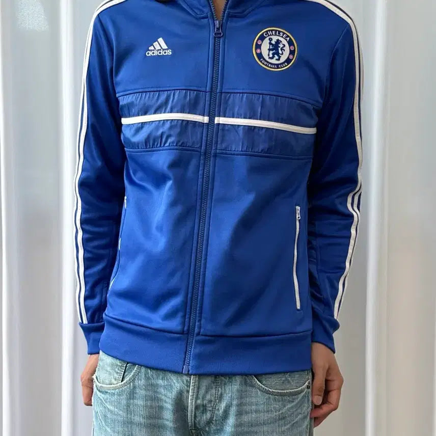 [BUNJANG] Adidas Chelsea Track Top Jersey M / [M]아디다스 첼시 트랙탑 져지
