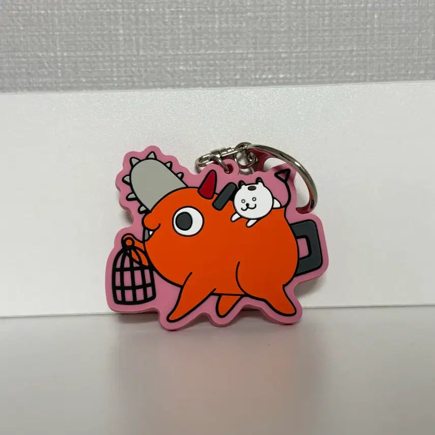 [BUNJANG] Chainsaw Man Pochita Keychain / 체인소맨 포치타 키링