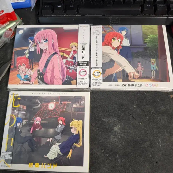 [BUNJANG] Kessoku Band Bocchi the Rock! Album Set (First Press Editions) / 봇치 엘범3개 (빛속으로 제외 두개는 초판)