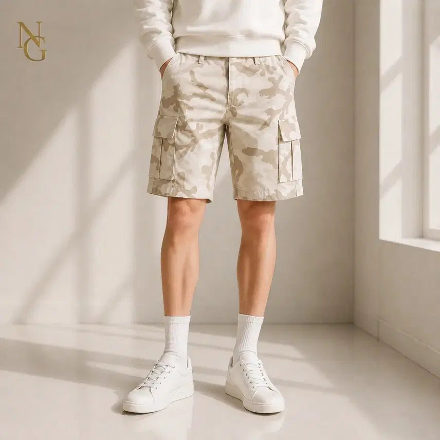 [BUNJANG] Valentino Camo Cargo Short Pants (Size 46/34) / [정품/한정판] 발렌티노 카모 카고 숏팬츠 반바지 46 / 34