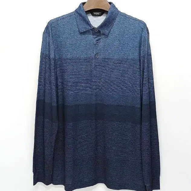 [BUNJANG] Pierre Cardin Men's Long Sleeve Polo Shirt / 피에르가르뎅 남성 카라넥 긴팔