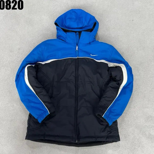 [BUNJANG] Nike Hooded Zip-Up Jacket Blue/Black XL / 나이키 후드 집업 자켓 블루/블랙 XL