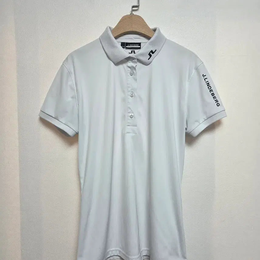 [BUNJANG] J.Lindeberg Women's Tourtech Polo Short Sleeve T-Shirt White (L) / 제이린드버그 여성 골프 투어테크 폴로 반팔티 화이트(L) 260820_6
