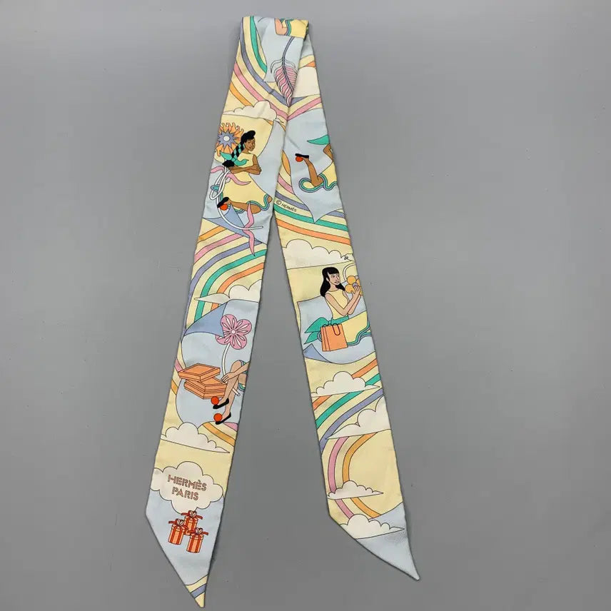 [BUNJANG] Hermes Twilly Silk Scarf / 267003688 HERMES  ACCESSORY SCARF TWILLY