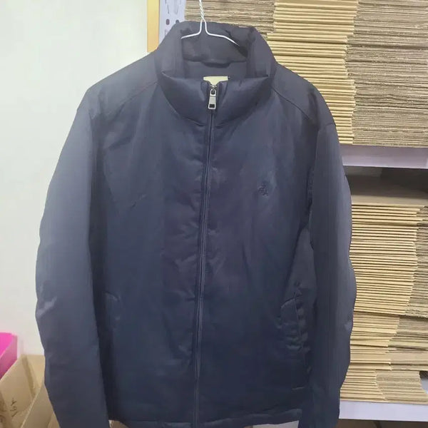 [BUNJANG] Beanpole Men's Lightweight Down Jacket Navy L / 신형 빈폴 남성 경량 거위털 패딩 자켓 네이비 L 남100~ㄴ