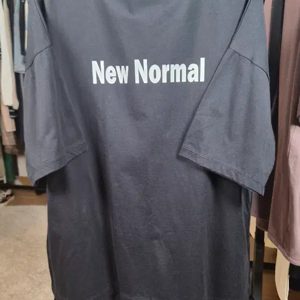 [BUNJANG] Studio Tomboy New Normal Black Short Sleeve T-Shirt / 스튜디오 톰보이 뉴 노멀 블랙 반팔티