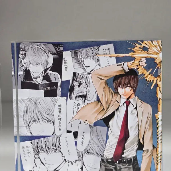 [BUNJANG] Death Note Light Yagami B-1 Size Acrylic Block (Unsealed) / [개봉품] 데스노트 B-1상 라이토 아크릴블럭