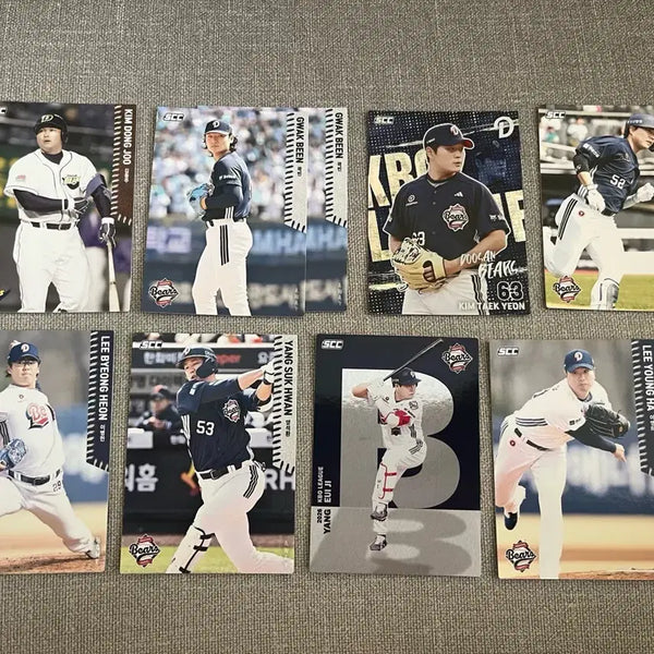 [BUNJANG] Doosan Bears KBO Card Bundle Set / 두산 베어스 KBO 카드 일괄