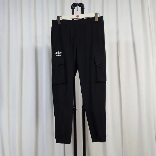 [BUNJANG] Umbro Men's Cargo Jogger Pants Black Size 30 / 21년 엄브로 남성 카고 밴딩바지 조거팬츠 블랙 30추천 오일장