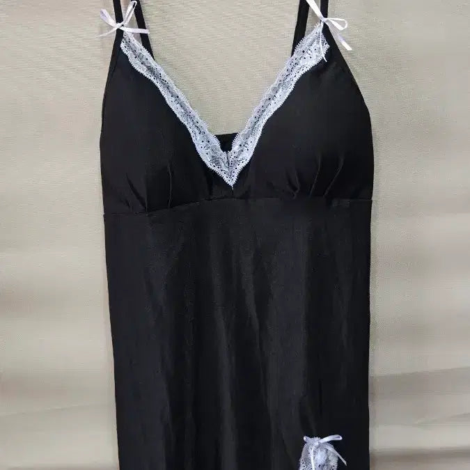 [BUNJANG] Black Lace Slip Camisole / 슬립90