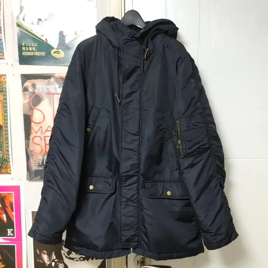 [BUNJANG] Ralph Lauren Coyote Fur Hood Down Parka / 빈티지 랄프로렌 코요테퍼 후드 다운 점퍼 (M 100)
