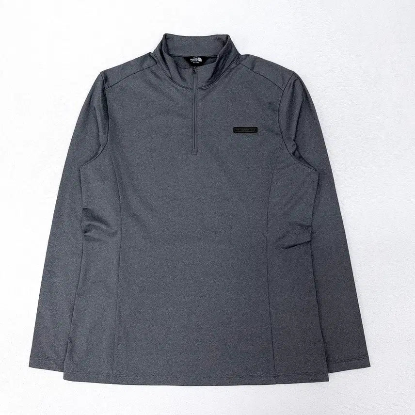 [BUNJANG] The North Face Grey Functional Half Zip (Women's 100) / [100] 노스페이스 그레이 기능성 하프집