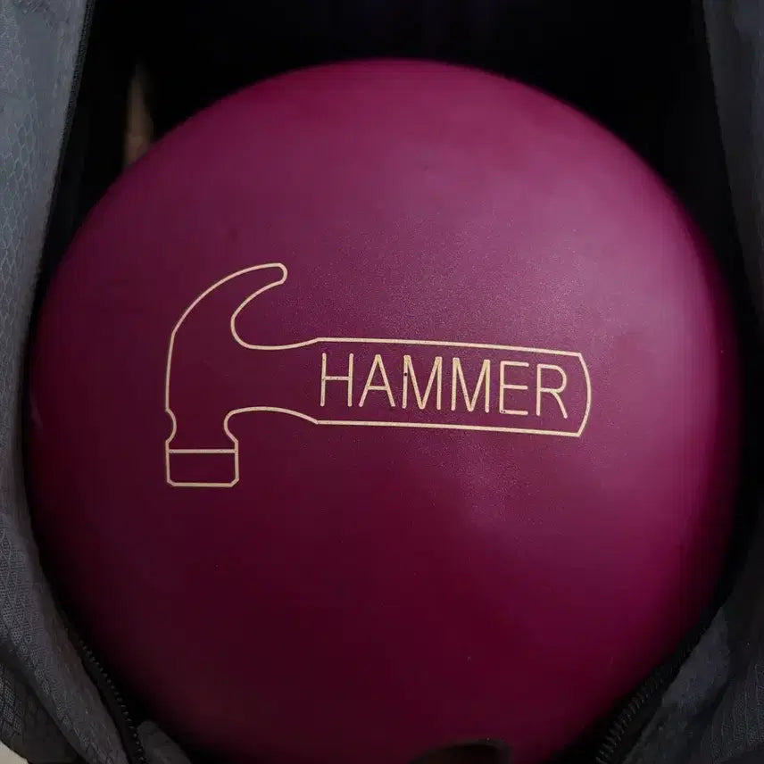 [BUNJANG] Hammer Magenta Urethane Bowling Ball 15lbs / (공인구) 햄머 마젠타 우레탄 볼링공 15P