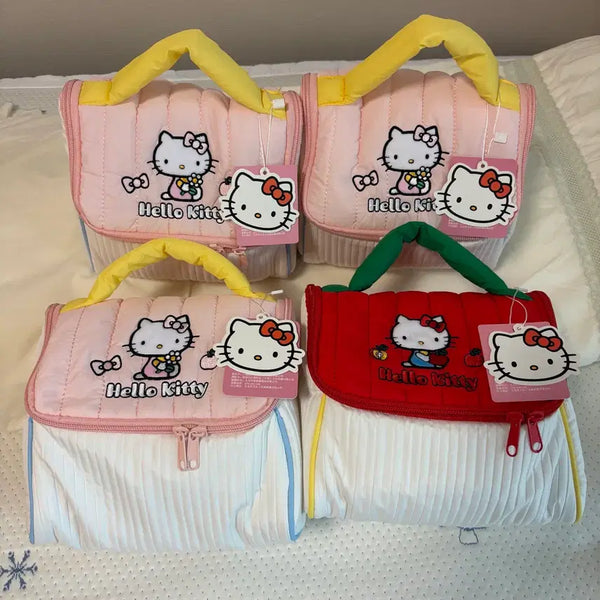 [BUNJANG] Hello Kitty House Pouch Set / 키티 파우치 키티 하우스