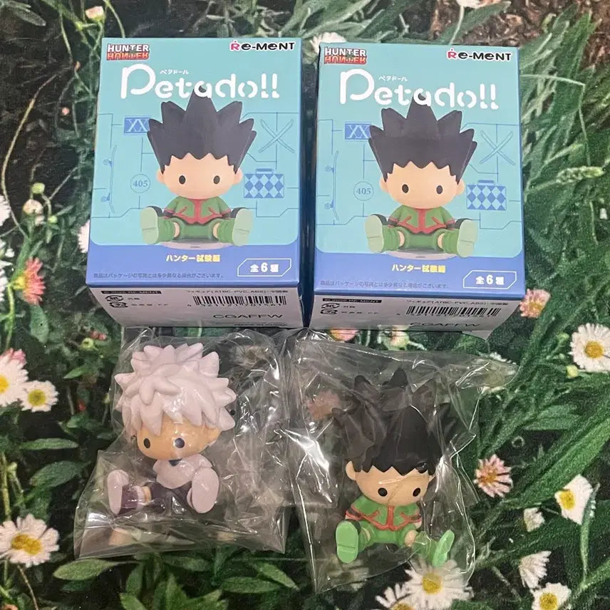 [BUNJANG] Hunter x Hunter Petadole Killua & Gon Bundle Set / 헌터헌터 헌헌 페타돌 키르아 곤 일괄판매