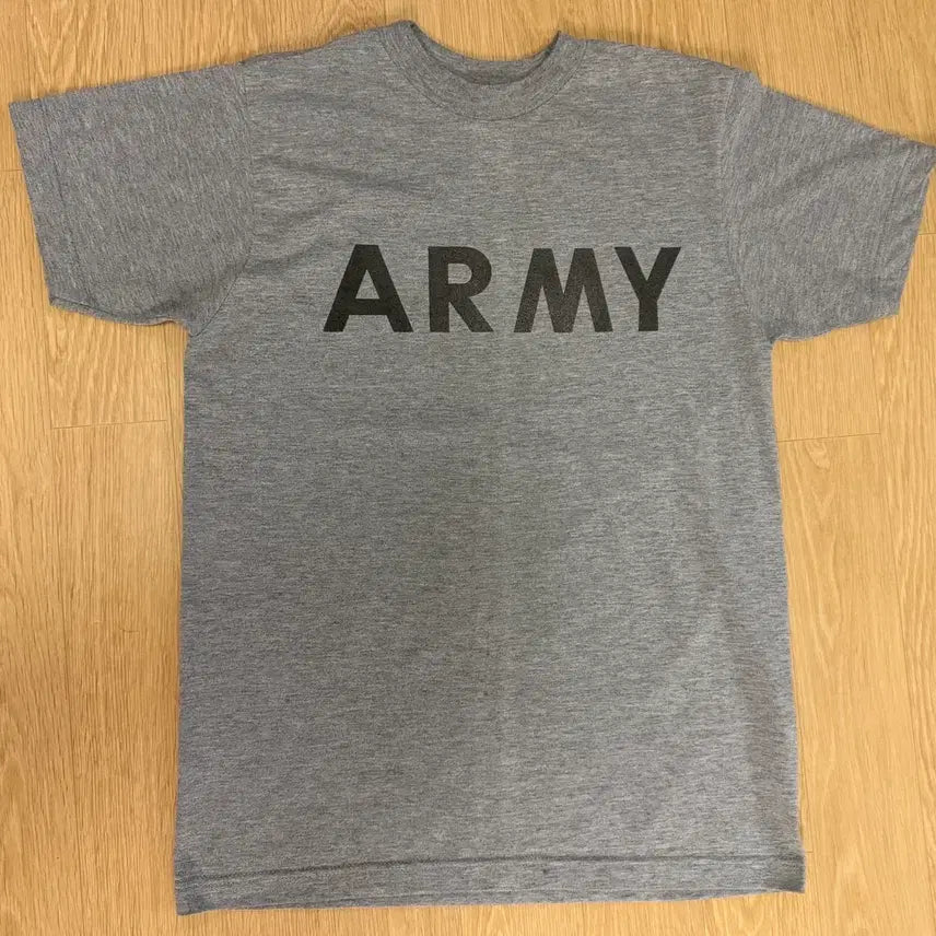 [BUNJANG] US Army Original T-Shirts (Grey, Black) - Set of 3, Size S / US ARMY 미군 반팔티 오리지날 아미 티셔츠 그레이, 블랙 S사이즈 총3장