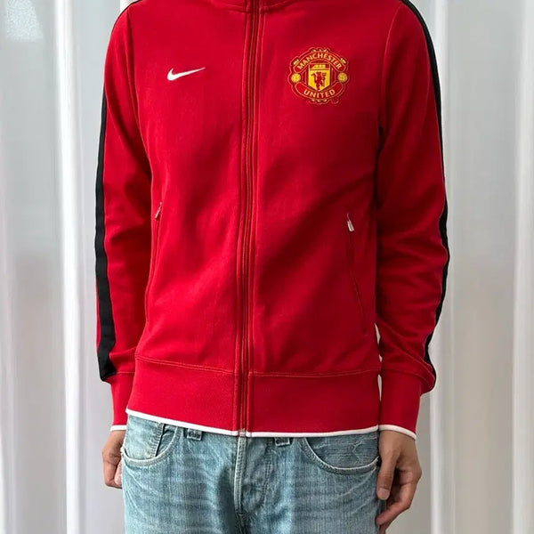 [BUNJANG] Nike Manchester United Track Top Jersey (Size S) / [S]나이키 맨유 트랙탑 져지