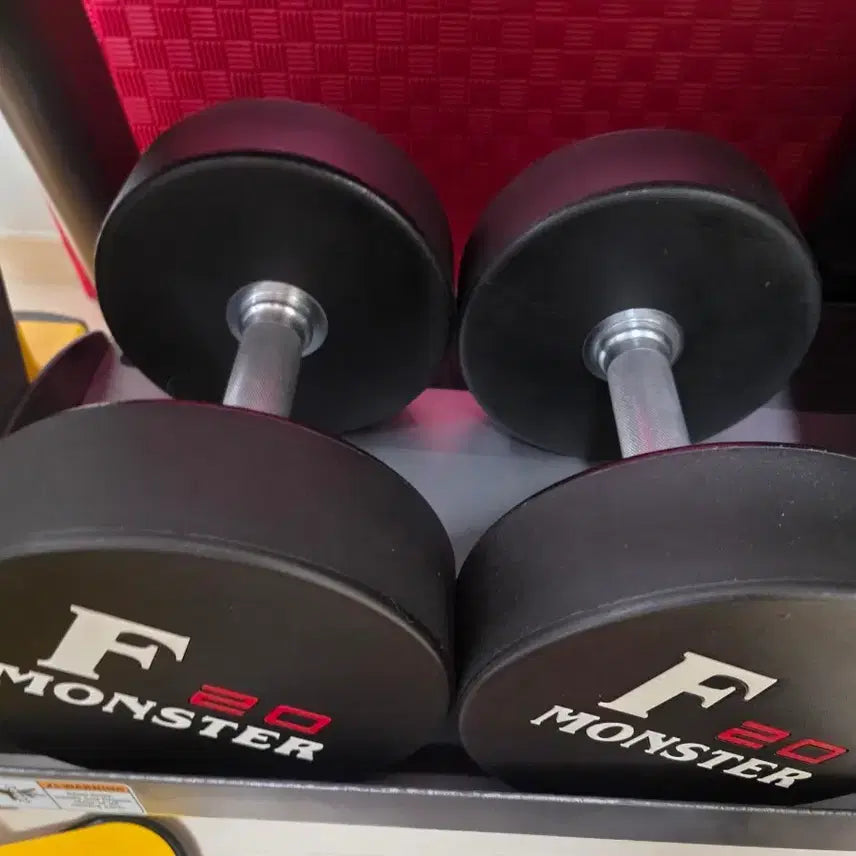 [BUNJANG] FMonster Urethane Dumbbell Set (120kg) / 냄새 없는 우레탄 덤벨 에프몬스터ㅡ120키로  팝니다