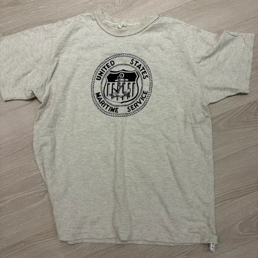 [BUNJANG] WAREHOUSE 4601 T-Shirt Oatmeal / [L] 웨어하우스 / 4601 티셔츠 오트밀