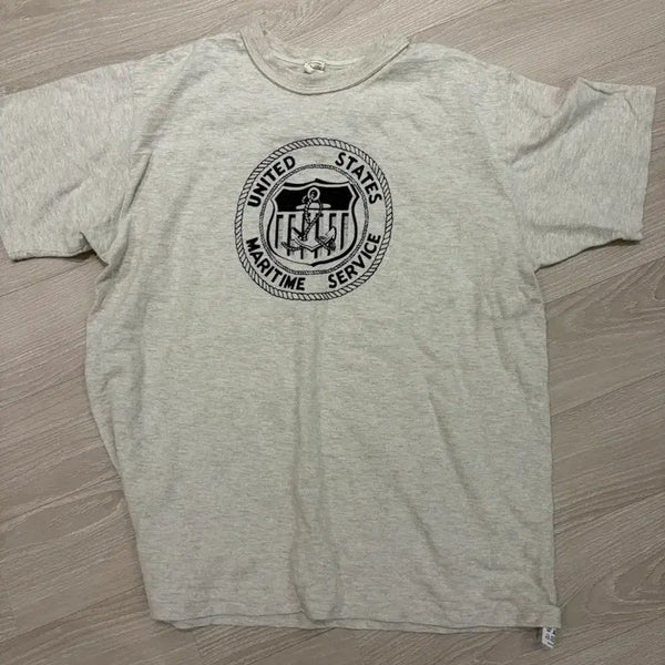 [BUNJANG] WAREHOUSE 4601 T-Shirt Oatmeal / [L] 웨어하우스 / 4601 티셔츠 오트밀
