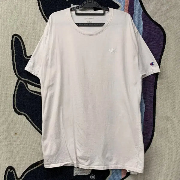 [BUNJANG] Champion Plain T-Shirt / [L] 챔피온 무지 티셔츠