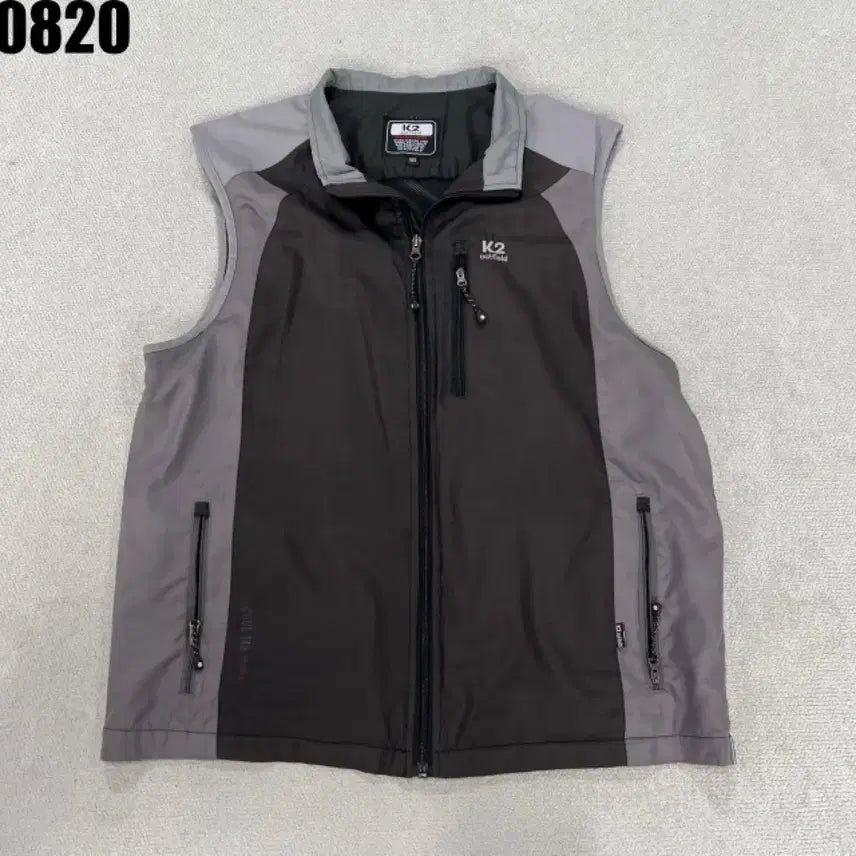 [BUNJANG] K2 Men's Lightweight Vest - Grey/Dark Grey (L) / K2 남성 경량 조끼 그레이/다크그레이 L