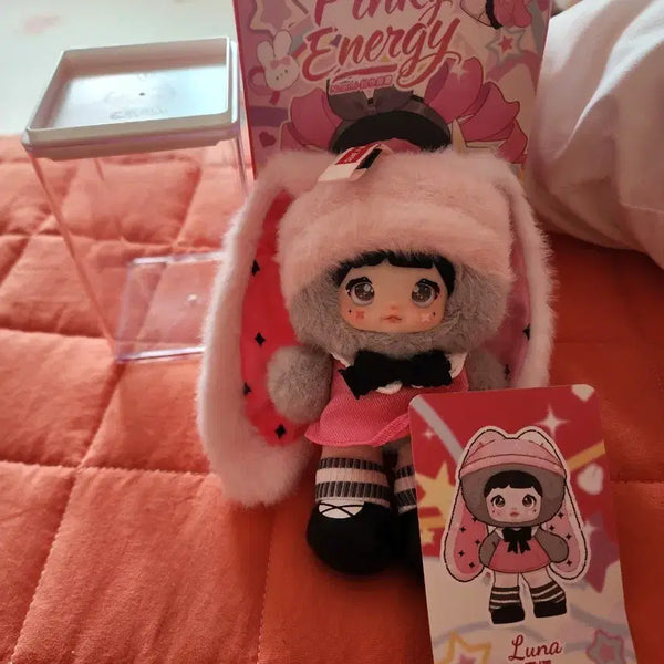 [BUNJANG] Nomi Pink Energy Figure with Card and Case / 노미 핑크 에너지