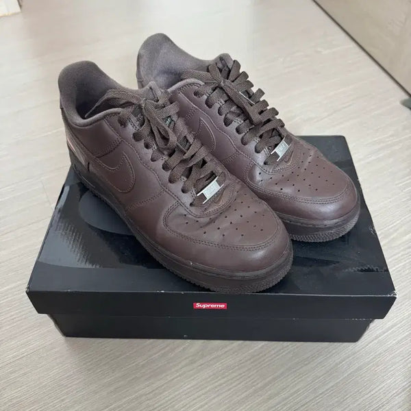 [BUNJANG] Nike Supreme Air Force Baroque Brown / 나이키 슈프림 에어포스 바로크 브라운