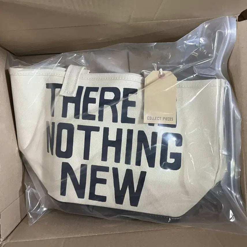 [BUNJANG] Collect Pieces Eco Bag Lettering Eco Bag / 컬렉트피시스 에코백
