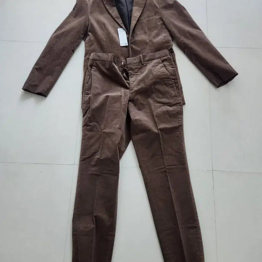 [BUNJANG] Uniqlo GU Corduroy Setup Brown / 유니클로 gu 코듀로이 셋업