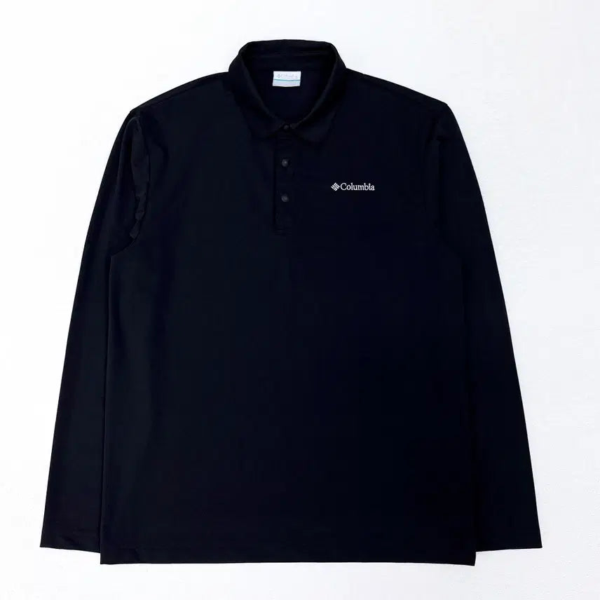 [BUNJANG] Columbia Navy Functional Collar T-shirt Men's 100 / [100] 컬럼비아 네이비 기능성 카라티